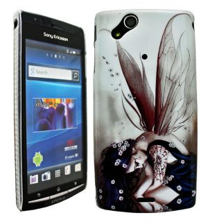ANGEL HARD SHELL BACK CASE COVER SKiN FOR SONY ERiCSSON XPERiA ARC S