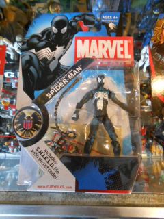   Universe Black Spider Man Series 1 #018 Comic 4 Inch Figure MOC