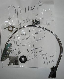 Newly listed Daiwa 4000 C Spinning Fishing Reel Part Bail Wire / Arm 