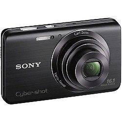 Sony Cyber shot DSC W650 16MP 5X Opt Zoom Black Digital Camera 720p HD 