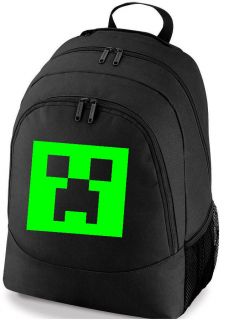 MINECRAFT CREEPER XBOX GAMING SCHOOL COLLEGE SPORTS BAG BACKPACK