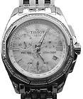   Tissot PRC 100 Stainless Steel Chronograph With 60 Diamonds On Bezel