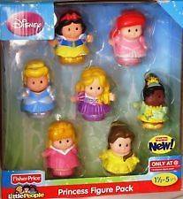NEW Fisher Price Little People Disney PRINCESS SONGS PALACE 7 Figure 
