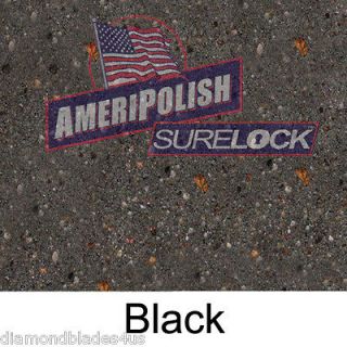   . Black CONCRETE COLOR DYE 4 CEMENT, STAIN AMERIPOLISH Surelock color