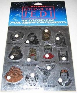 1983 Star Wars ROTJ Foil Reinforcements Sealed Vintage