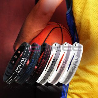   Titanium 2000 Ionic Ion Sports Energy Wristband Bracelet Color U Pick