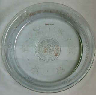 VINTAGE FIRE KING GLASS PIE PAN PLATE 9 1/2