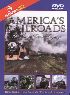 Americas Railroads   The Steam Train Legacy DVD, 2001