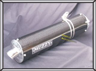 ZRX11 Muzzy Slip On Carbon Oval Canister 1999   2000