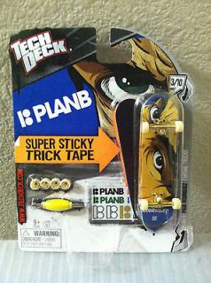   Plan B 96mm Skateboard Paul Rodriguez Sticky Trick Tape Chrome Trucks