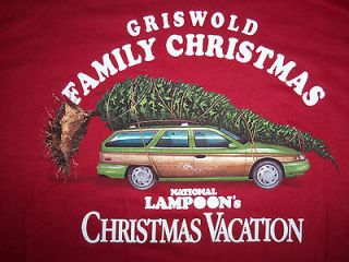 National Lampoons Christmas Vacation T Shirt Griswold Family 