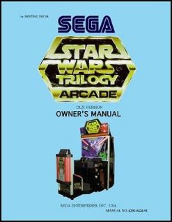 Star Wars Trilogy Operations/Ser​vice/Repair Manual/Arcade Video 