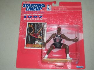   Rodman #91 Black Jersey Chicago Bulls Starting Lineup Basketball SLU