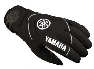 Mens Yamaha YX Race Neoprene Snowmobile Glove Black S M L XX SMB 10GCX 