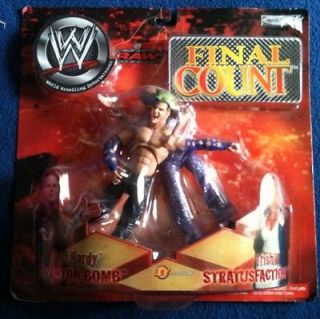 WWE RARE Jakks Jeff Hardy Trish Stratus 2 Figure Lot WWF MOC