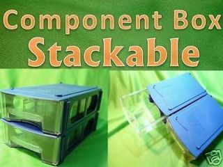Stackable Storage Box Drawer Organizer component IC New