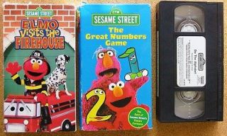 sesame street vhs lot in DVDs & Movies