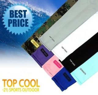 1P+1P Ice Arm Cooler,Cycling Golfing Fishing Outdoor ArmWarmer Cool UV 