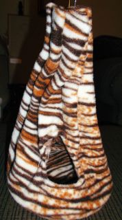 SUGAR GLIDER CAGE SNUGGLER IN ANIMAL PRINT $11.95 ON SALE SOFT AND 