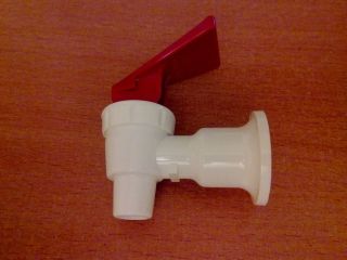 Sunbeam Water COOLER Spigot Faucet Dispenser Valve RED