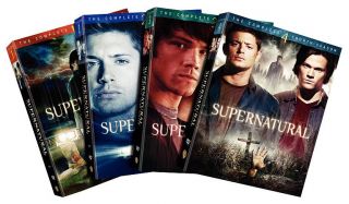 Supernatural The Complete Seasons 1 4 DVD, 2009, 23 Disc Set