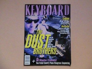 Keyboard Magazine back issue The Dust Brothers True Virtual Synthesis