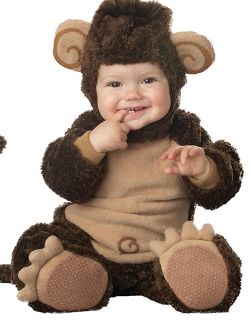   Little Monkey Baby Infant Toddler Animal Jungle Costume (6 months 2T