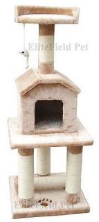   Cat Tree Furniture Condo House Scratcher Bed Toy Post EFCT 3045