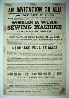 wheeler wilson sewing machine in Sewing Machines