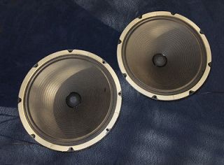   Classic 12 Jensen Special Design Blue Label Alnico Speakers (woofers