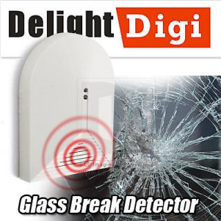 Ne Glass Break Sensor Detector Home LED Security Alarm System As 