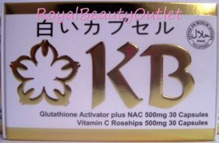 KB Kyusoku Bihaku Glutathione Whitening Pills Vitamin C