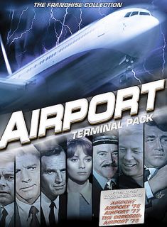 Airport Terminal Pack DVD, 2004, 2 Disc Set, Four Films On Two DVDs 