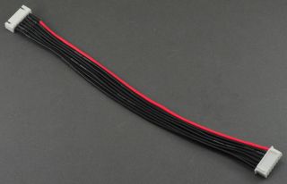 6S JST XH Lipo Balance Wire Extension Adapter   20CM Red / Black 