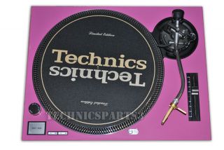 Face Plate for TECHNICS SL1200MK2 SL1210MK2 PINK turntable faceplate 