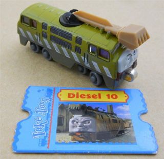   Take Along Thomas the Tank Engine ~ Diesel 10 & Collector Card