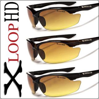 Loop HD Amber Blue Blocking Driving Sunglasses Sport Sunglasses 