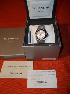 Tourneau for Gap Anniversary Mens Watch, Certificate, Inst.*Excellent 