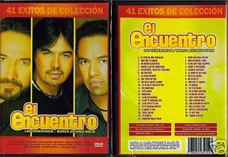 El Encuentro Los Temerarios Marco Solis 40+ songs DVD