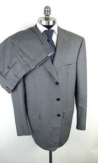 New STEFANO RICCI Italy Super 150s & Cashmere Grey Suit 58 48 48R 48L 