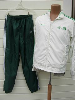   Adidas Stan Smith vs Ilie Nastase Tennis Sweat Suit    Size Medium