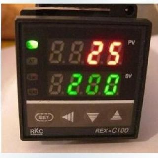 Dual PID Digital Temperature Control Controller Thermocouple REX C100 