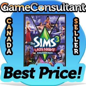 THE SIMS 3 LATE NIGHT EXPANSION BRAND NEW SEALED PC & MAC SIMS3 SIM3 