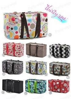 New Thirty One Large Utility Tote Shopping Laundry Storage Bags 10 