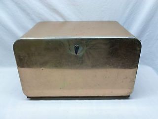 vintage metal bread box in Boxes, Bread