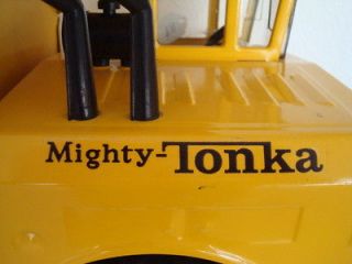 TONKA DECAL SET MIGHTY TONKA LOGO 3 1/2 X 3/8 ~ BIG J TOYS