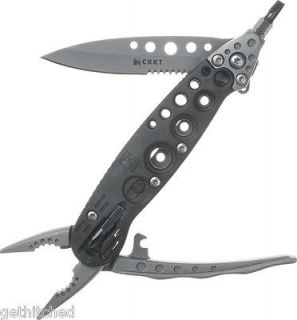 Knives Zilla Tool 6 1/2 Overall Serrated Multi Tool Folding Knife 