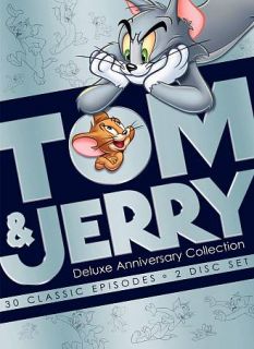Tom and Jerry Deluxe Anniversary Collection DVD, 2010, 2 Disc Set 