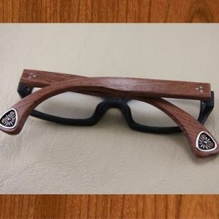   Real Wood Temple eyeglass glass Plastic 8316 7238D tortoise shell