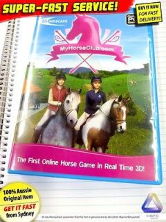 MY HORSE CLUB game for PC, NEW Kids toy computer software saddle up 